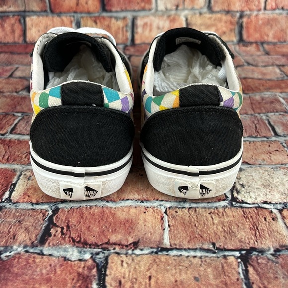 VANS CHECKERBOARD LOWTOP SHOES WOMANS SIZE 6.5 GUC - Picture 9 of 13